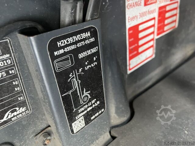 Treibgasstapler Linde H35T-02