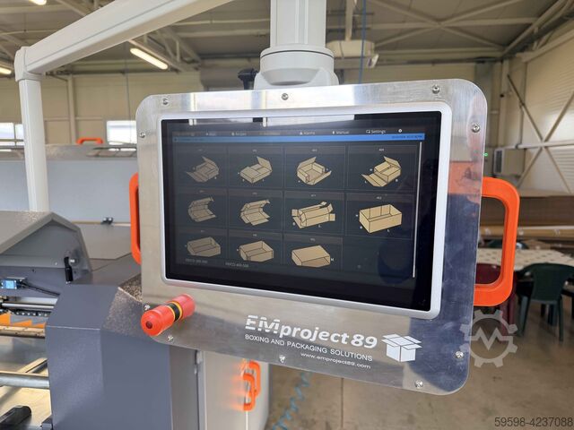 Cardboard packaging machine EMproject89 BM Varenne