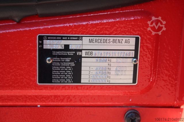 Sonstige MERCEDES-BENZ 917 AF 4x4 Single Bereift LF8/6 DOKA ABS *TOP *