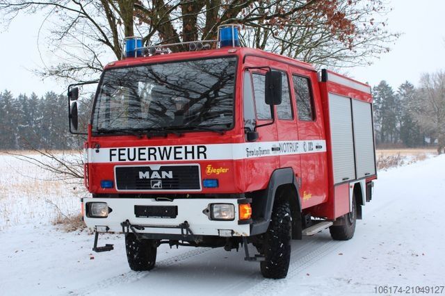 Sonstige MAN 8.174 LAE 4x4 *Single Bereift* Feuerwehr LF 8/6