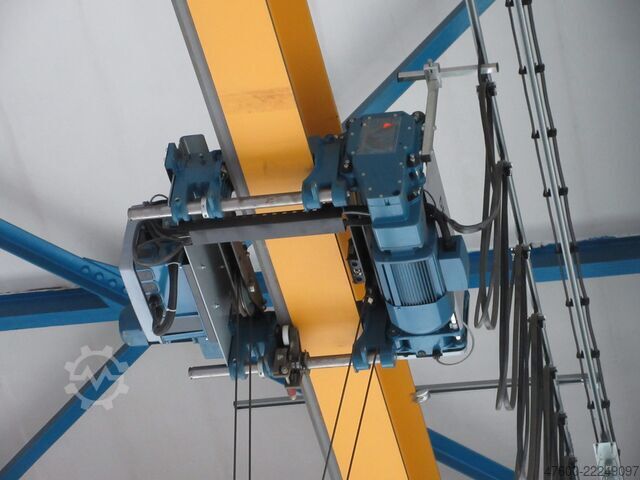 Crane runway for indoor crane, crane hall crane, track gauge 17,500 mm Demag Hallenkran Brückenkran Kran 3,2 tt Seilzug DR 3200Kg Spur 17,5m Hub 10m