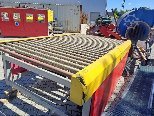 Flat glass tempering furnace SHANGHAI REFINE MACHINERY RGT A-1530