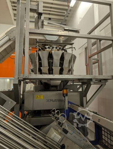 2013 Multiweigh Complete weighing and packing line Multiweigh Complete weighing and packing line