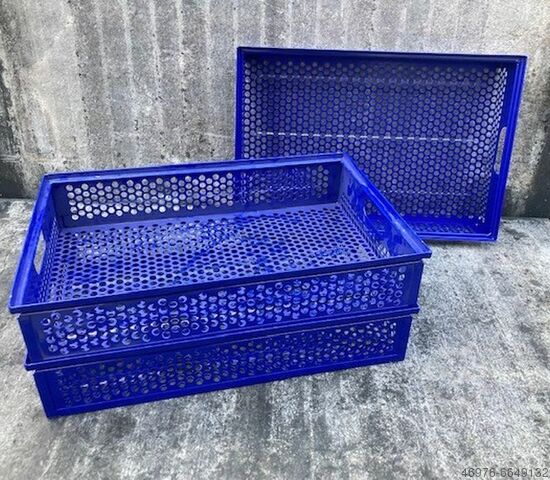Stacking crates storage crates metal crate SSI Schäfer Traka 14-6 / 5 Stück / Abm.: 600 x 400 x 120 mm (LxBxH)