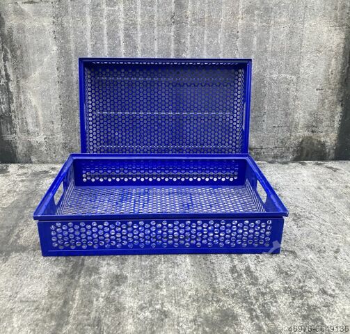 Stacking crates storage crates metal crate SSI Schäfer Traka 14-6 / 80 Stück / Abm.: 600 x 400 x 120 mm (LxBxH)