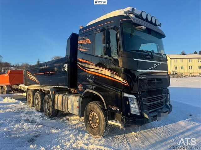 Kipper Volvo FH540 Tridem Tipper Truck – Prepared for Snow Plou