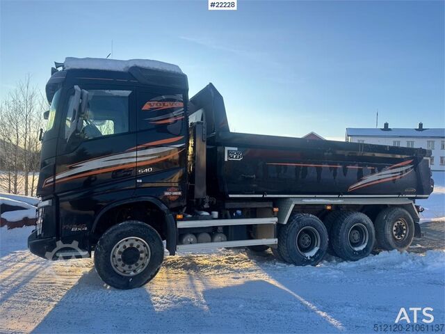 Kipper Volvo FH540 Tridem Tipper Truck – Prepared for Snow Plou