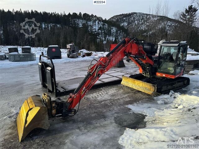 Raupenbagger Kubota KX080-4α2 Beltegraver m/ 2 delt bom, tilt og 2 sku