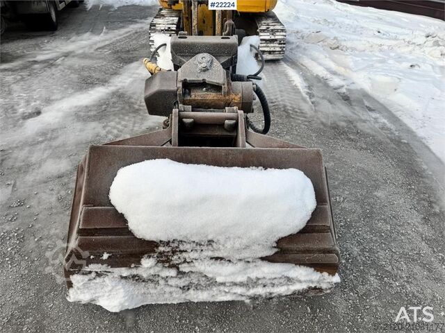 Midi-Bagger Komatsu PC78US-6 w/ Rototilt – 3 buckets – 6,300 hours WAT