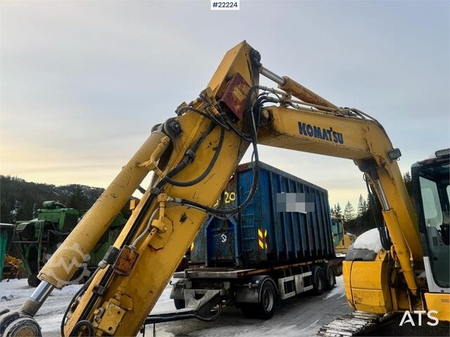 Midi-Bagger Komatsu PC78US-6 w/ Rototilt – 3 buckets – 6,300 hours WAT