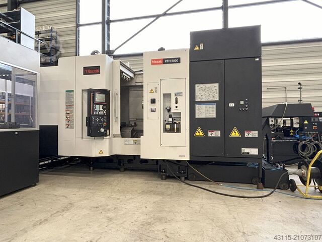 CNC Horizontal Bearbeitungszentrum Mazak PFH 5800 Palletech