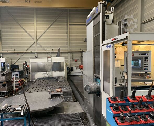 CNC-Bettfräsmaschine SHW PS 5 (Powerspeed 5)