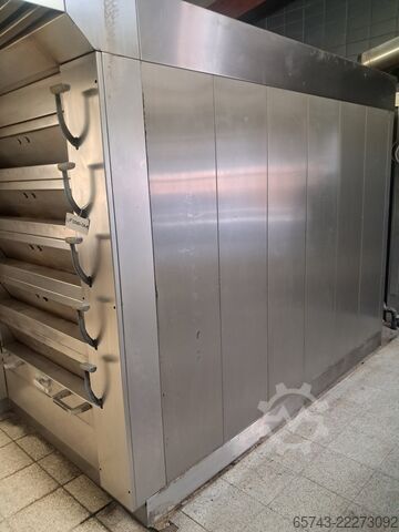 Elektro-Backofen mit Etagen, 12 m² Backfläche Wachtel INFRA