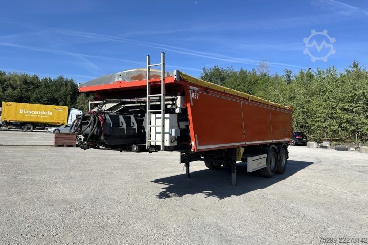 Semitrailer Fliegl ASS 272 Abschiebesystem / Swiss-Vehicle