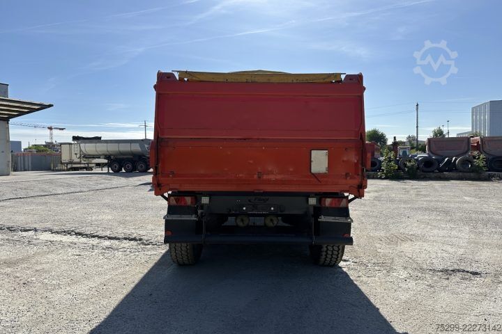 Semitrailer Fliegl ASS 272 Abschiebesystem / Swiss-Vehicle