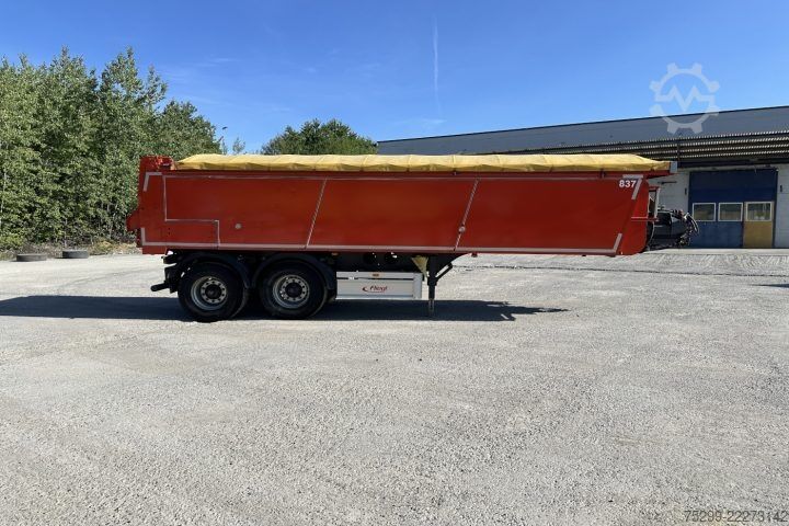 Semitrailer Fliegl ASS 272 Abschiebesystem / Swiss-Vehicle