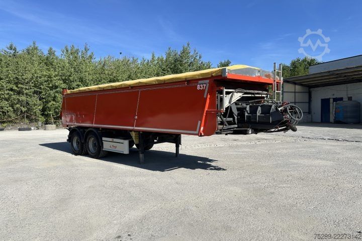Semitrailer Fliegl ASS 272 Abschiebesystem / Swiss-Vehicle