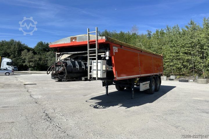 Semitrailer Fliegl ASS 272 Abschiebesystem / Swiss-Vehicle