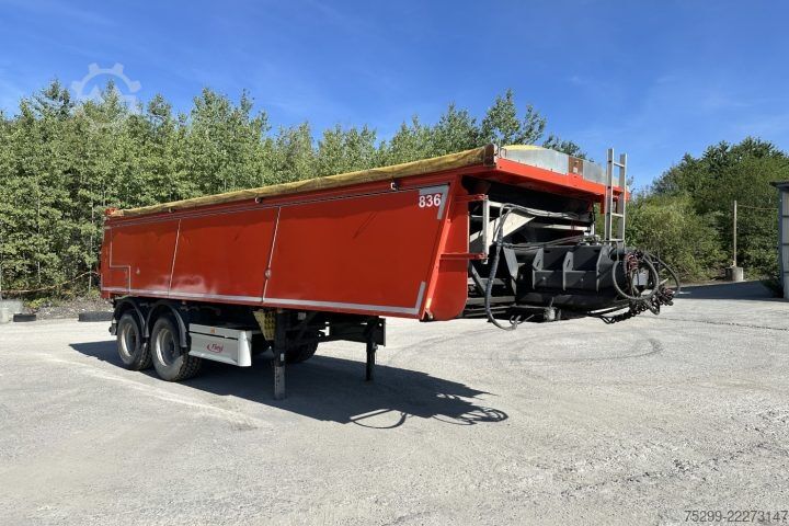Semitrailer Fliegl ASS 272 Abschiebesystem / Swiss-Vehicle