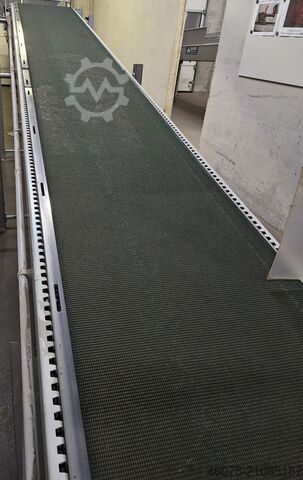 Steigband Gefälleband Förderband GF mit Bogen Overbeck 600+5460-600-500