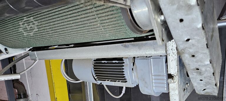 Steigband Gefälleband Förderband GF mit Bogen Overbeck 600+5460-600-500