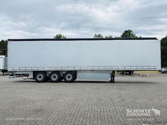 Auflieger mit Pritsche & Plane Schmitz Cargobull Curtainsider Standard