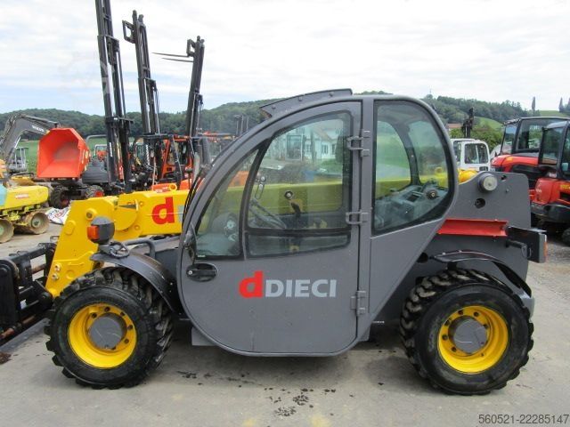 Telehandler / Telescope Forklift Dieci Apollo 190 (25.6) mit Palettengabel + mechan. Schn
