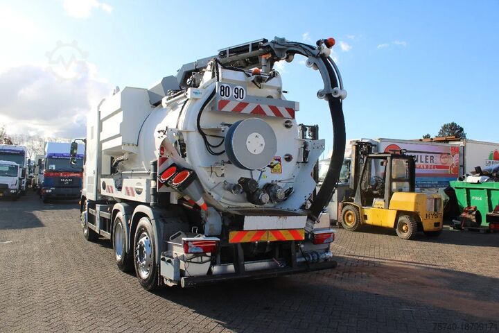 Suction vehicle MAN TGM 26.340 + RIVARD 11.8M3 + PUMP + EURO 6