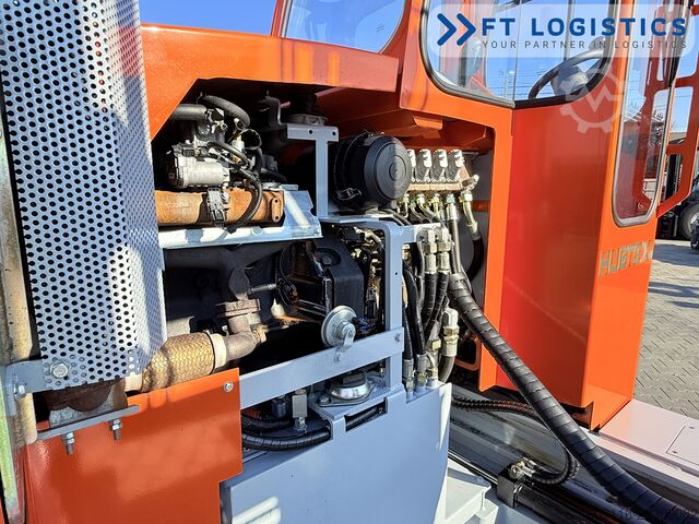 4-way forklift Hubtex DQ45G DUPLEX 5000 FORK-POSITIONER CABIN