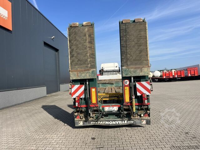 Low loader Faymonville STZ-4AU , 4x hydraulic steering-axle, hydraulic...