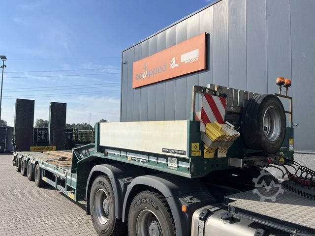 Low loader Faymonville STZ-4AU , 4x hydraulic steering-axle, hydraulic...
