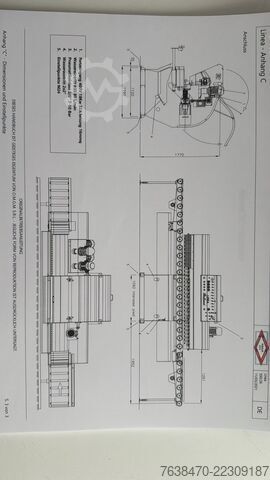Kantenschleifmaschine OMGM Bellani Linea