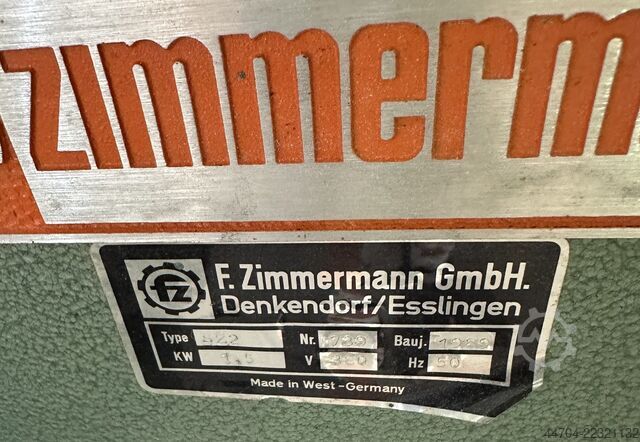 Disc sander Zimmermann SZ 2