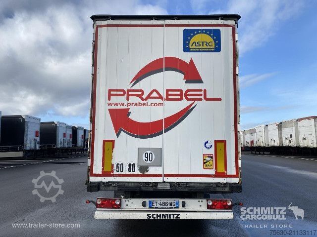 Open semitrailer with tarp Schmitz Cargobull Semitrailer Curtainsider Standard