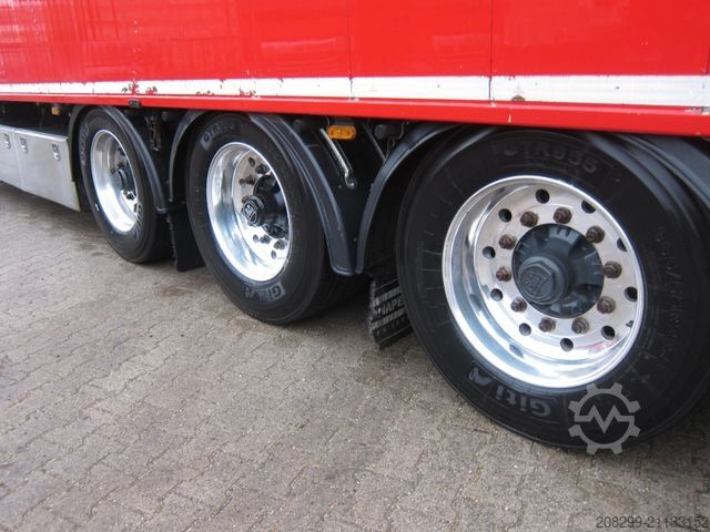 Auflieger mit Walkingfloor KNAPEN K100 Schubboden 97m3 Funk BPW