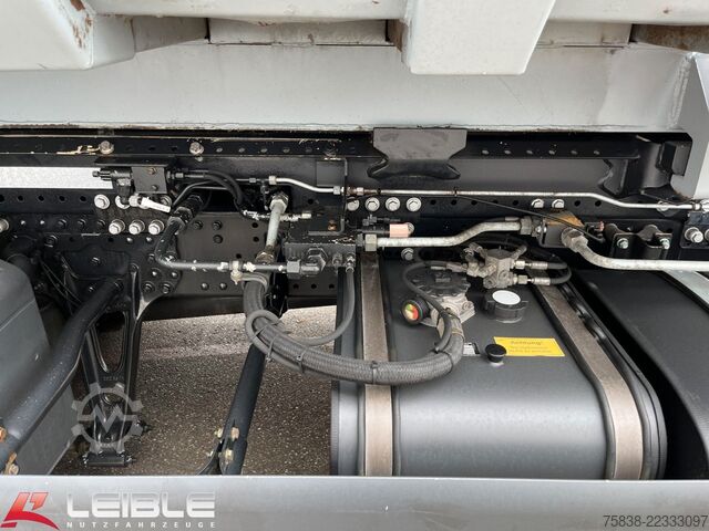 Roll-off tipper truck MAN TGS 26.460 6x2*Meiller RS21.65 ++ Kran Mulde