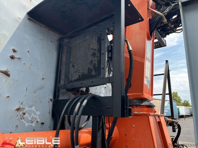 Roll-off tipper truck MAN TGS 26.460 6x2*Meiller RS21.65 ++ Kran Mulde