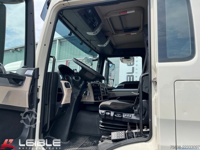 Roll-off tipper truck MAN TGS 26.460 6x2*Meiller RS21.65 ++ Kran Mulde