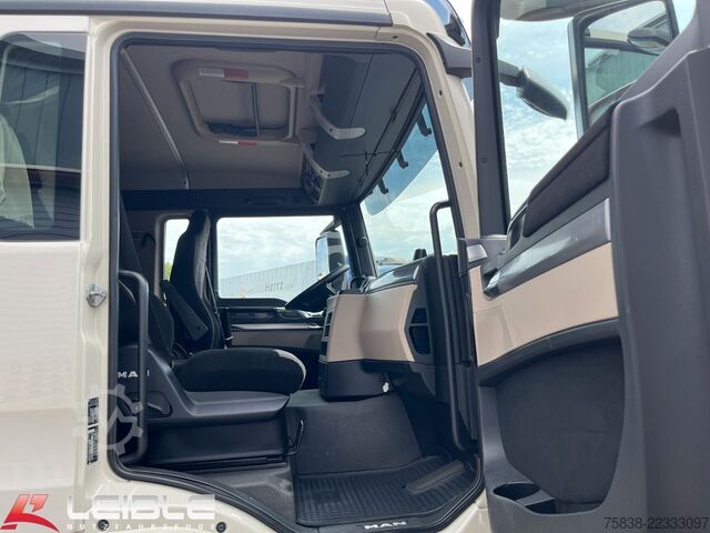 Roll-off tipper truck MAN TGS 26.460 6x2*Meiller RS21.65 ++ Kran Mulde