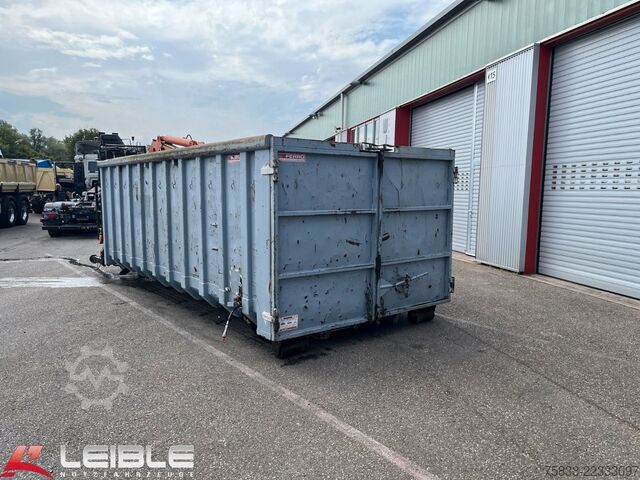 Roll-off tipper truck MAN TGS 26.460 6x2*Meiller RS21.65 ++ Kran Mulde