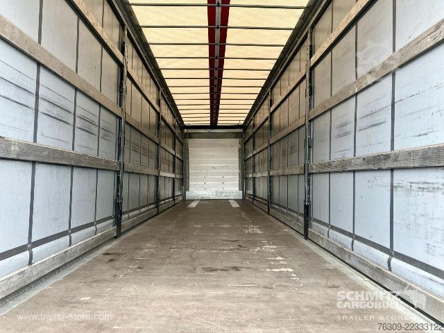 Auflieger mit Pritsche & Plane Schmitz Cargobull Curtainsider Mega Getränke
