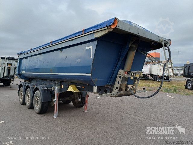 Kipper Auflieger Schmitz Cargobull Kipper Stahlrundmulde 24m³