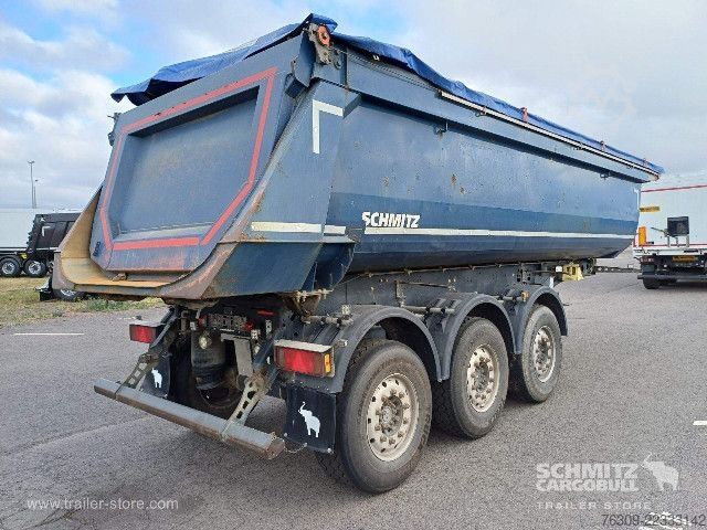 Kipper Auflieger Schmitz Cargobull Kipper Stahlrundmulde 24m³