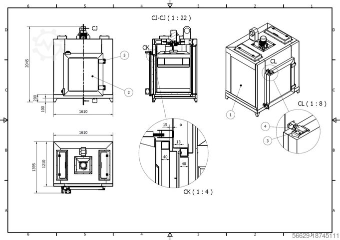 ⭐Powder oven + powder booth + gun⭐ Proton MINIPBMAT-1-S