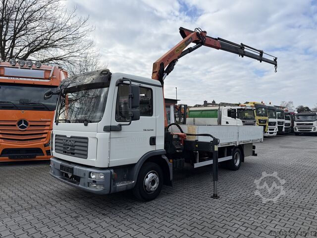 Autokranwagen MAN TGL 8.240 4X2 BL Palfinger 7501