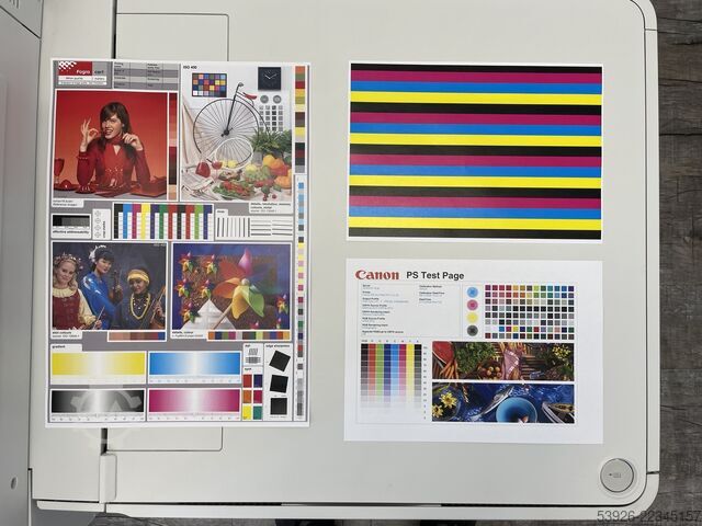 Digital print machine Canon imagePRESS V800 incl. Fiery, Booklet Finisher, Paperdeck
