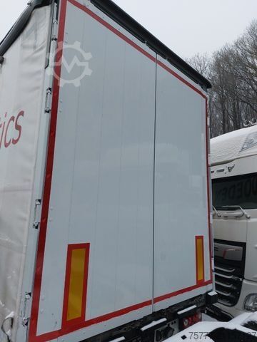Auflieger mit Pritsche & Plane SCHMITZ CARGOBULL SCS 24/L-SPEED CURTAIN-Mega-Getränke-Varios