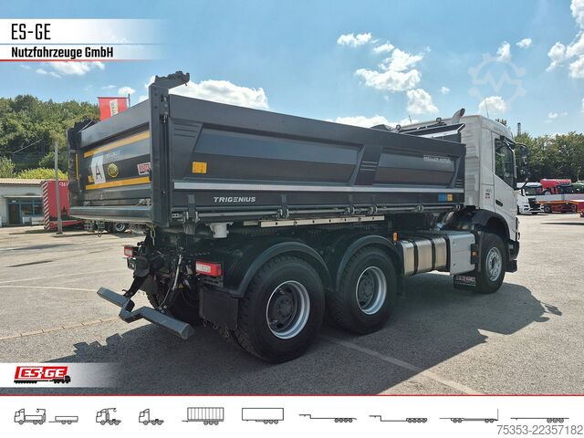 Flatbed truck VOLVO FMX 6x4 R Xpress Meiller DSK