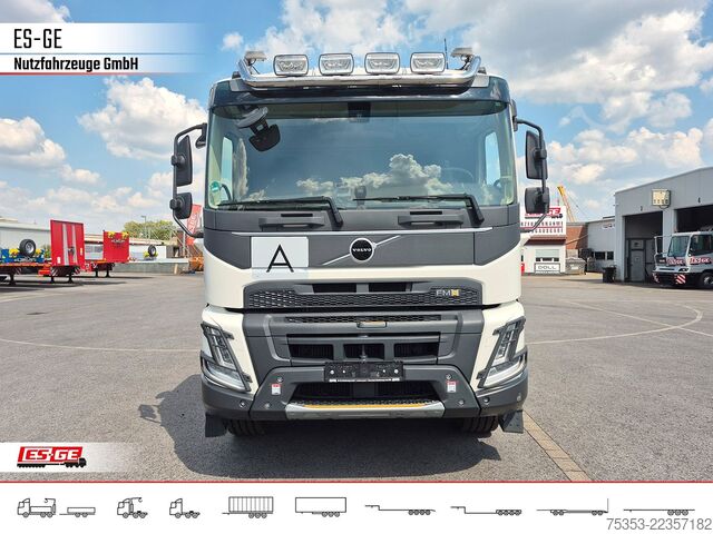 Flatbed truck VOLVO FMX 6x4 R Xpress Meiller DSK