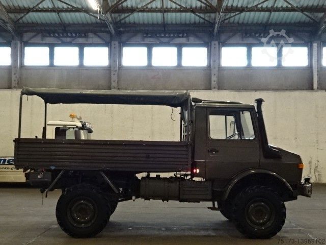 Pritschenwagen UNIMOG U 1300 L Turbo OM 366 Pritsche 4x4